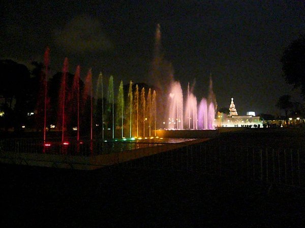 Lighted Fountains