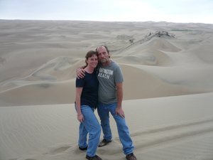 Leila & Chuck in the Dunes