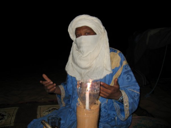 Ahmed and Field Expedient Candle Lantern