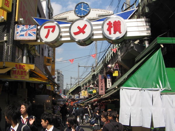 Another shopping street in Ueno