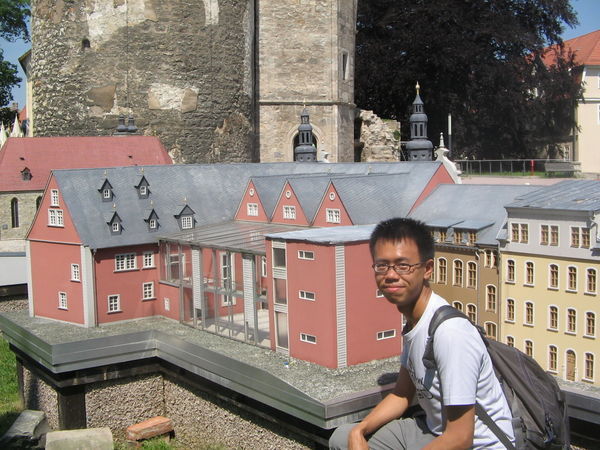 Arnstadt: Wonderful day walking among a castle ruins and various built-to-scale models
