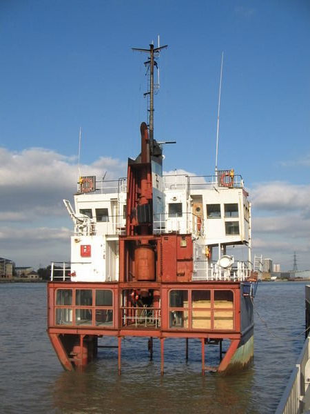 An unused dockyard structure