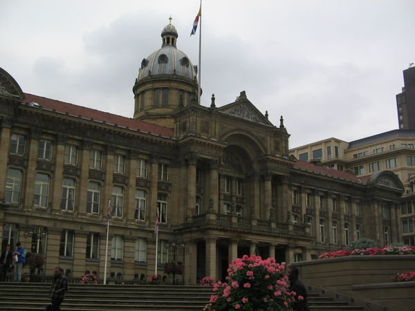 The impressive Council House at Victoria Square
