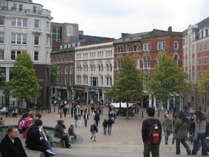 View of New Street from Victoria Square