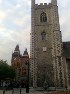 Town Hall and St Laurence's Church