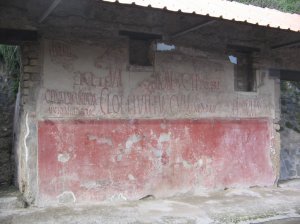 2000 years old wall writings