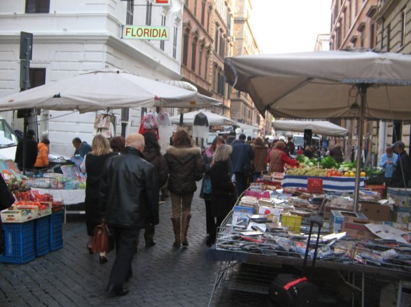 A street market near my hotel