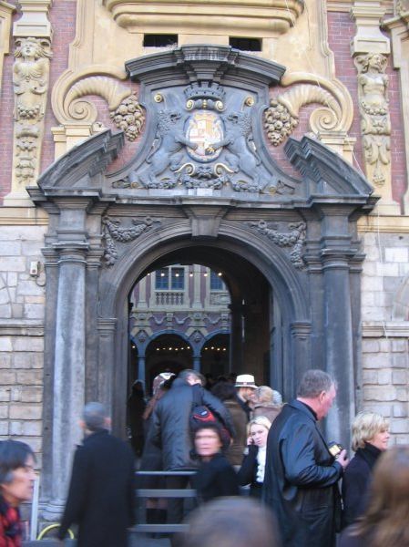 Entrance of Vieille Bourse