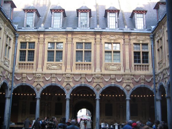Inner courtyard of Vieille Bourse