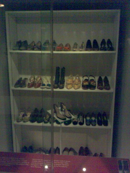 There are enough shoes to make any girl screaming with excitement