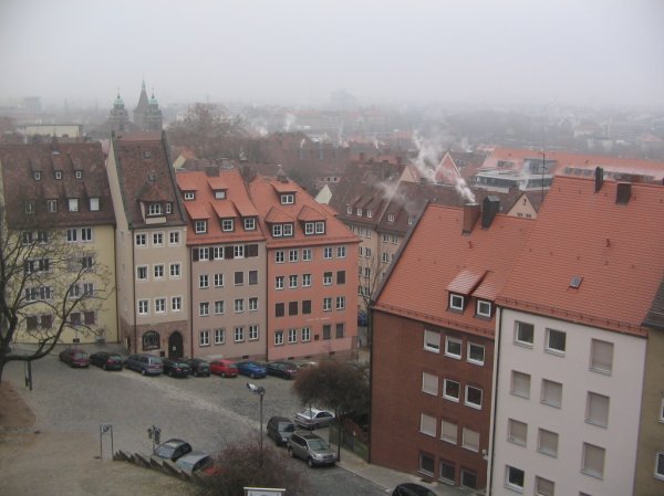 Looking down from the Kaiserburg