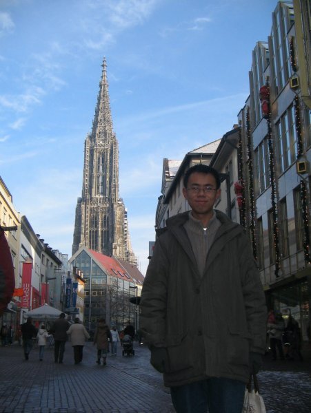 Me and the Ulm cathedral