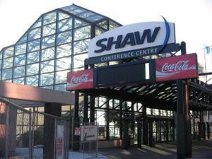 Entrance of Shaw Conference Centre