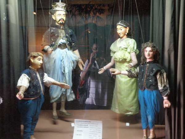 Traditional puppets in the National Museum