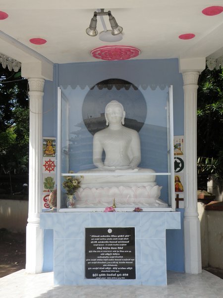 One of the many Buddhist shrines throughout the country