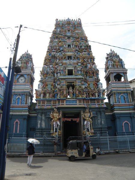 The facade of Sri Subramania Kovil temple