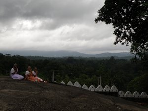 Wonderful view from the hill-top Lankatilake temple