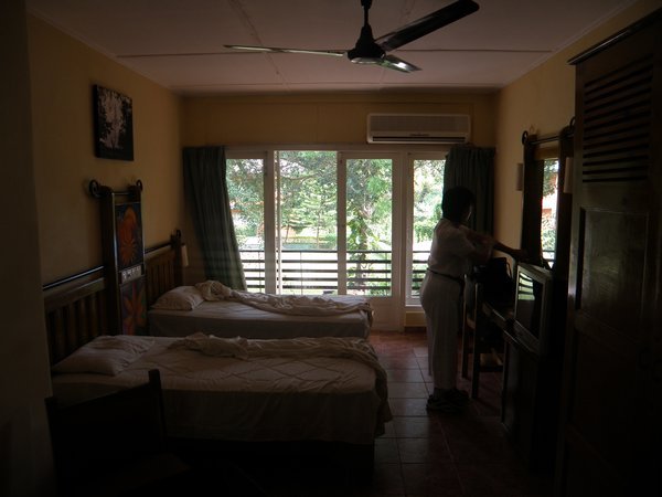 Our room in Miridiya Lodge, Anuradhapura