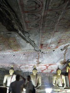 Painted ceiling of Cave 2