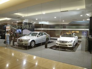 Mercedes-Benz showroom in Plaza Indonesia
