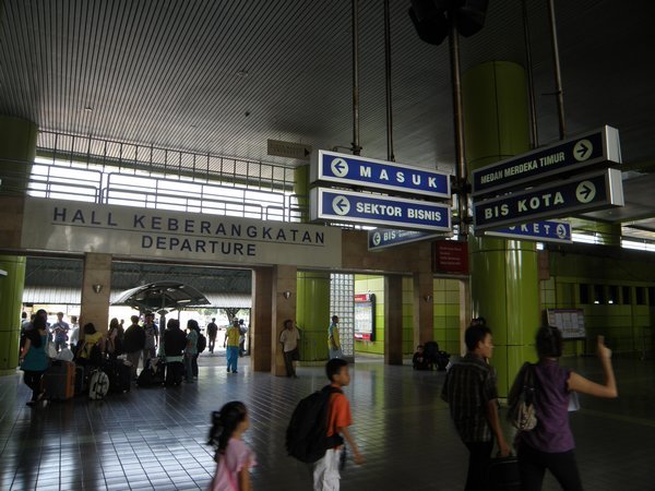 Gambir Railway Station - Departure Hall