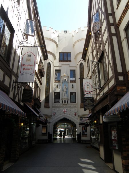 London Court - a Tudor-style shopping alley