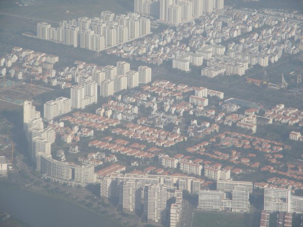Apartment blocks of Ho Chi Minh City