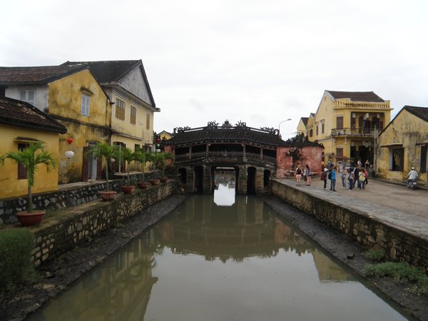 Japanese Covered Bridge, one of Hoi An's most famous landmarks