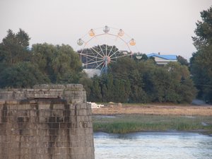 Ferris wheel in North Korea