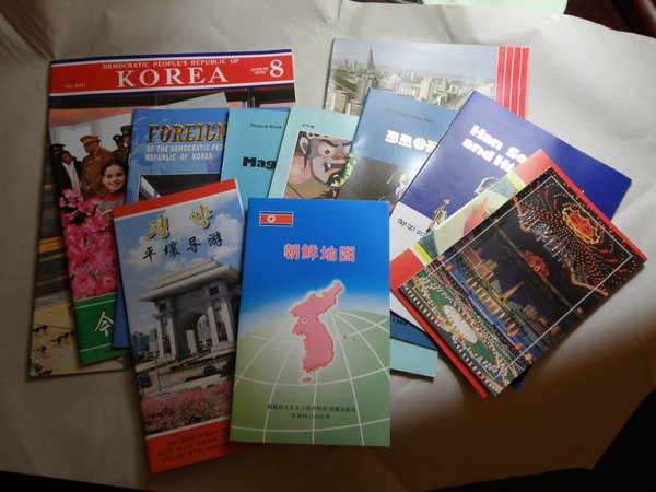 Books and publications I bought from the hotel bookshop