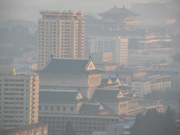 View of Pyongyang