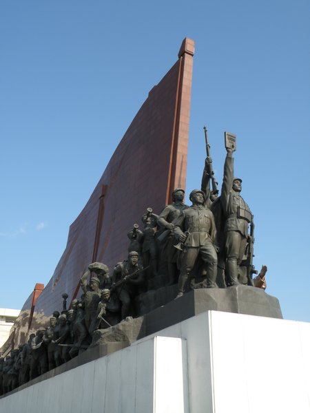 Monument on Mansudae Hill