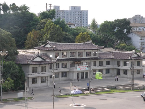 Traditional facade of Pyongnam Noodle House