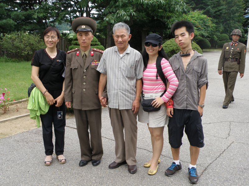 Fellow tour group members with our DMZ guide