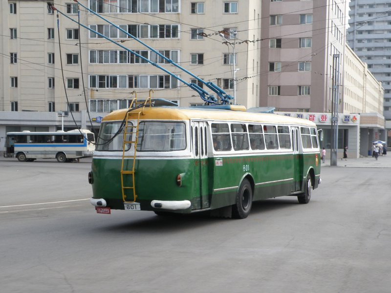 Pyongyang trolley-bus
