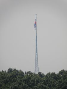 South Korean flag-mast