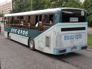 Pyongyang bus