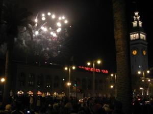 New Year celebration at Embarcadero 3