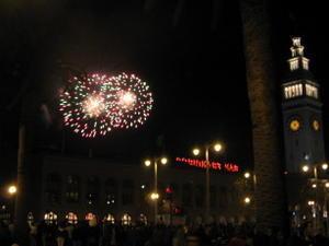 New Year celebration at Embarcadero 7