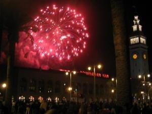 New Year celebration at Embarcadero 8