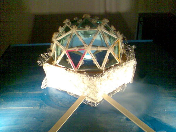 An A-level art project on theatre architecture