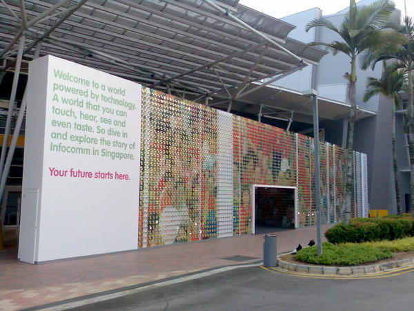Entrance to the exhibition