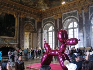 Weird Art at Versailles