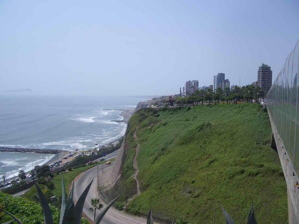 Surf beach in Lima