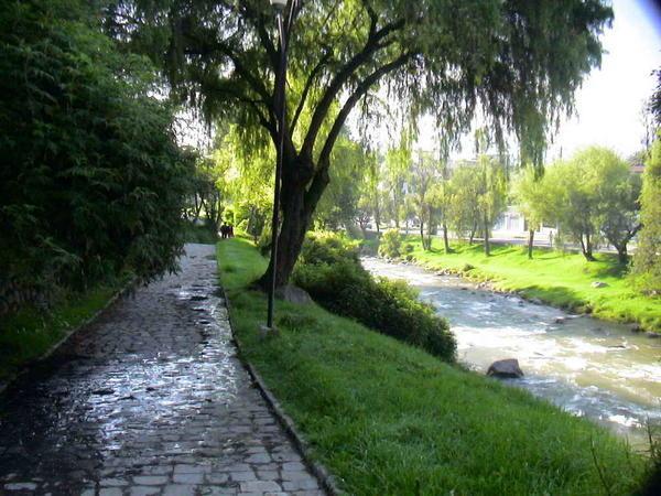 Beautiful Cuenca river