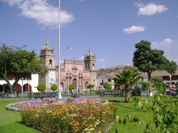 Ayacucho's town centre