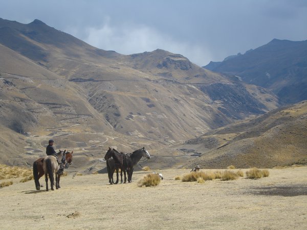 stunning Andean scenery