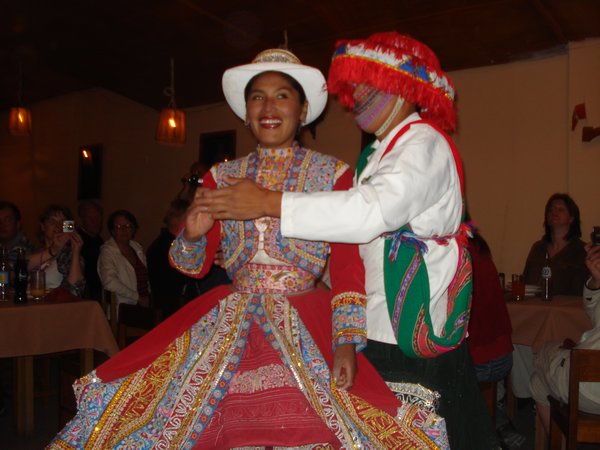 dancing in Chivay