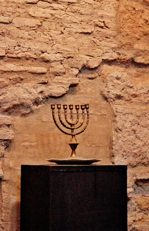 inside the synagogue