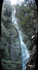 Panarama of the waterfall